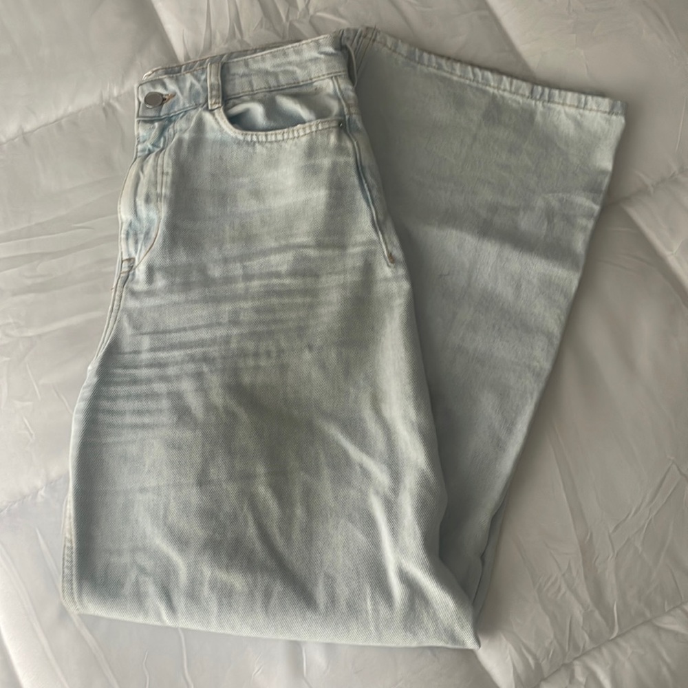 Zara Wide Leg Jeans☁️